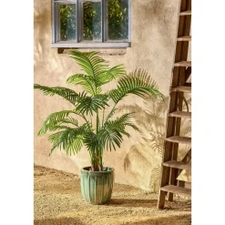 Areca Palm Kunstplant in Pot – H134 x Ø50 cm – Groen