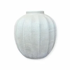 Beige Japandi vaas 26 x 29 cm