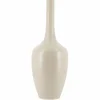 Beige vaas groot 13x21x60cm