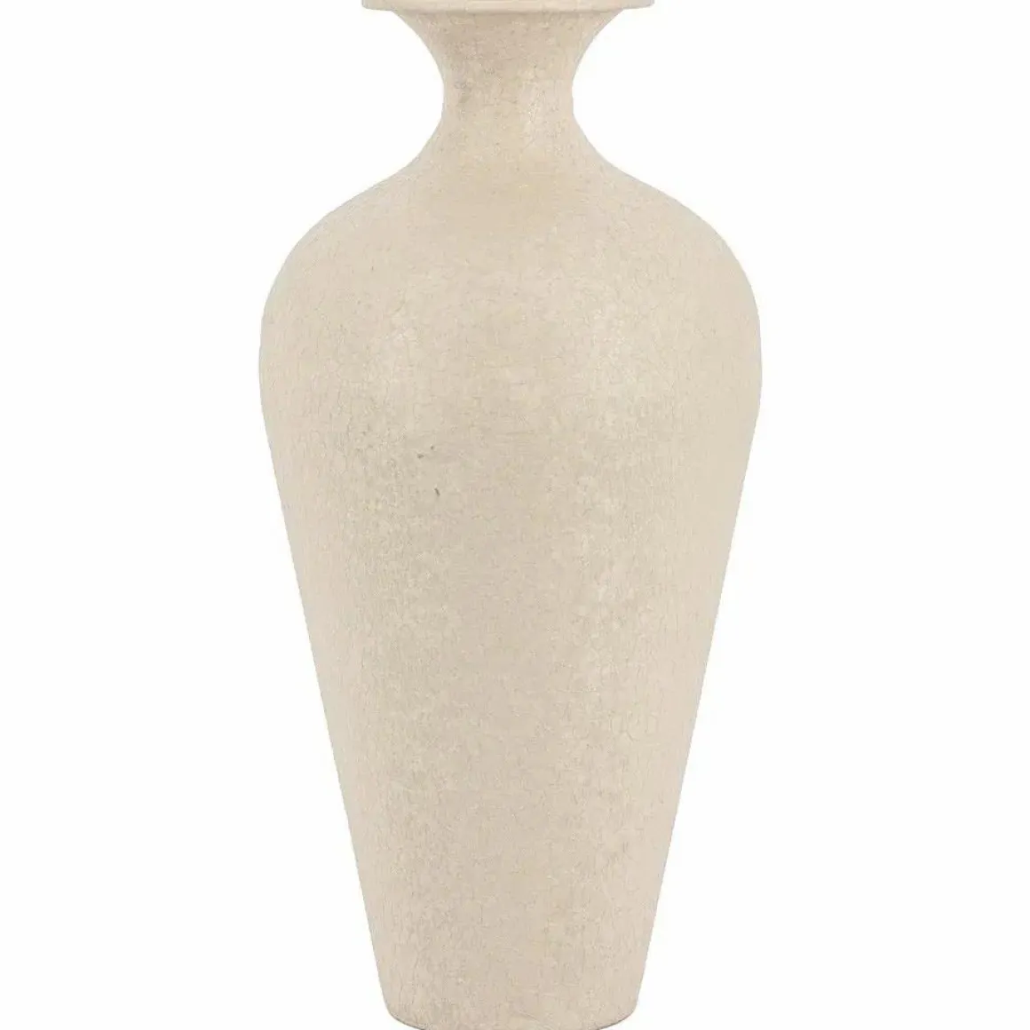 Beige vaas sand texture 9.5×17.5x40cm