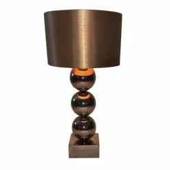 Bollamp Blokvoet Sepia