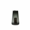Conical vaas smoke organic rim 20x35cm