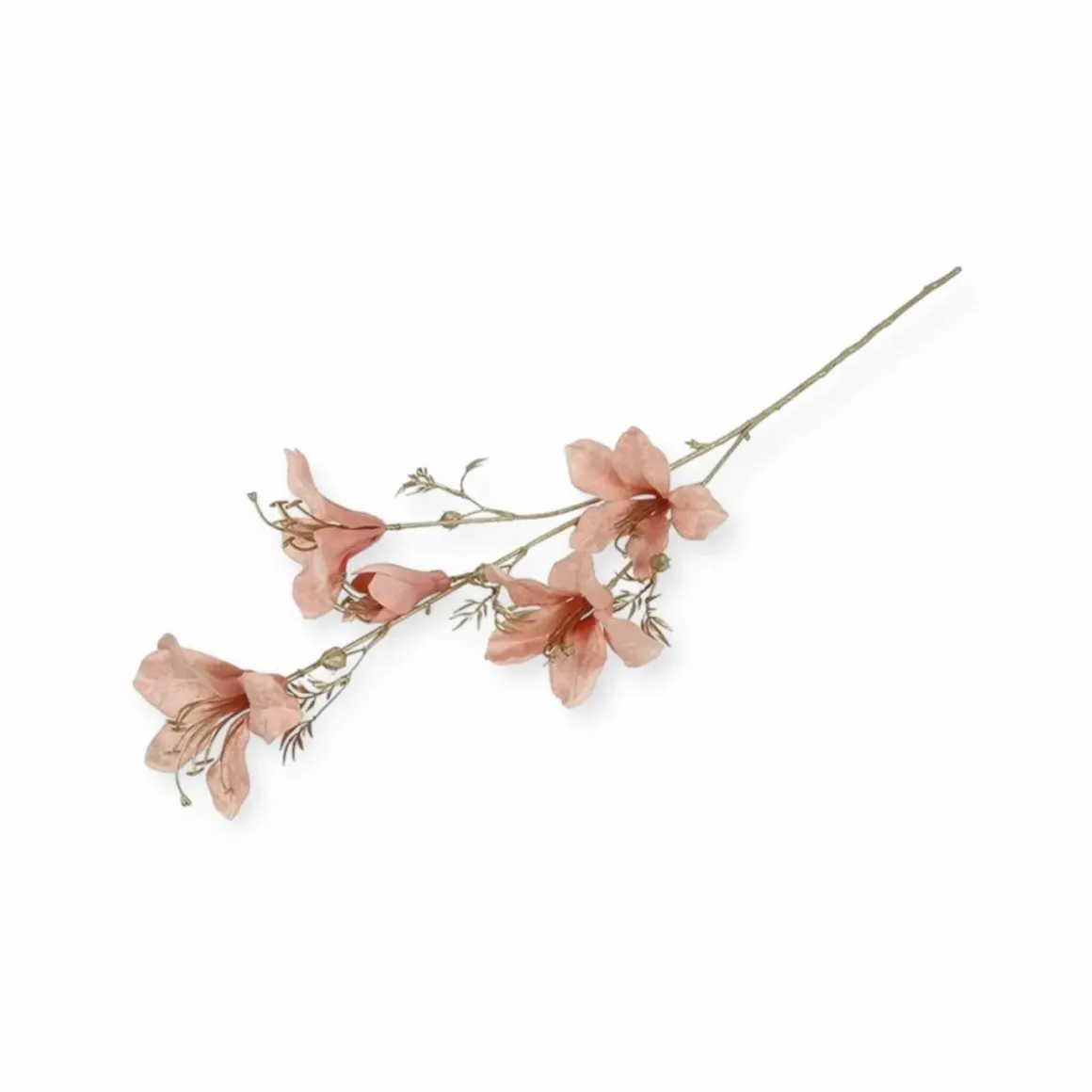 Countryfield kunstbloemen Hibiscus velvet roze 84cm