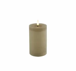 Countryfield Led Kaars Taupe 7,5 x 12,5 cm