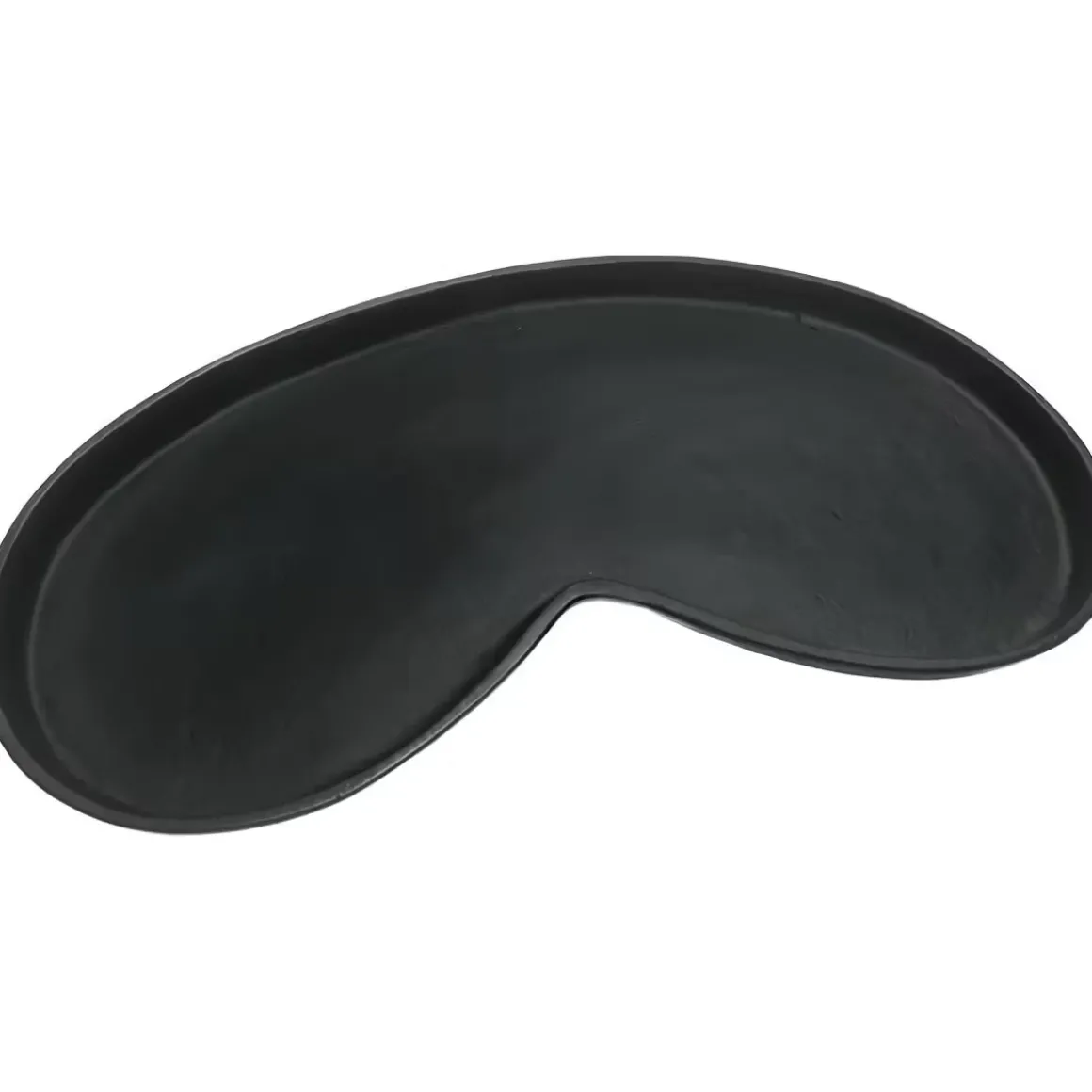 Decoratie dienblad kidney niervorm Villeta black zwart