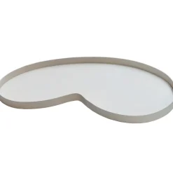 Dienblad kidney niervorm organisch Villeta ivory beige