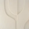 3D wanddecoratie 80x80cm Organisch beige