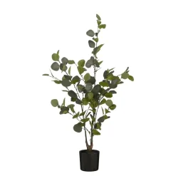 Eucalyptus Kunstplant in Bloempot – H95 x Ø55 cm – Groen