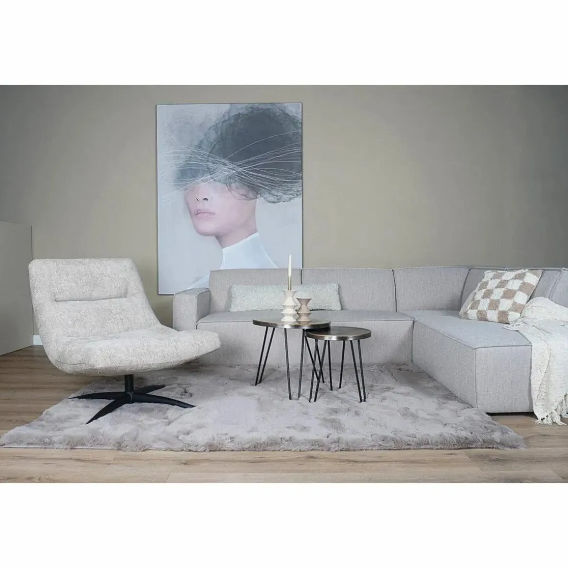 Fauteuil Quinn Clay