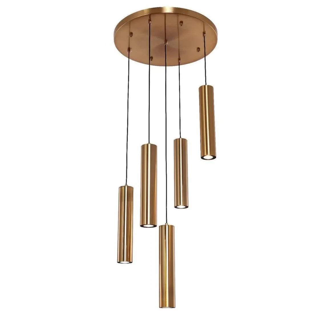 Hanglamp Cilinder 5 | Gold