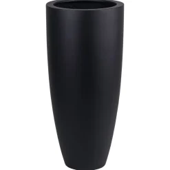 Hoge vaas Kentucky zwart / grijs 80 of 100 cm