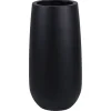 Hoge zwarte xxl vaas Idaho black 70 of 100 cm