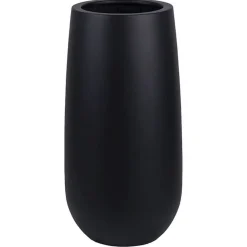 Hoge zwarte xxl vaas Idaho black 70 of 100 cm