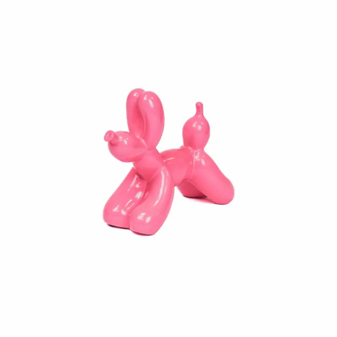 HV Ballon Hond Klein-18x7x14,5cm- Neon Roze
