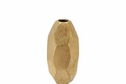 Jada goud rock vaas 15x30cm