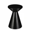 Jim Bijzettafel – H45 x Ø31 cm – IJzer – Zwart