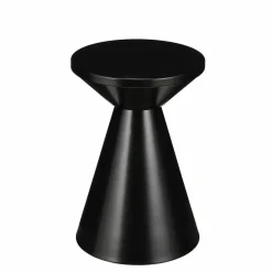 Jim Bijzettafel – H45 x Ø31 cm – IJzer – Zwart
