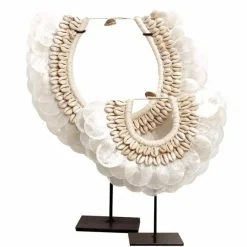 J37 Schelp ornament op voet standaard klein