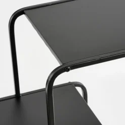 Jules Wandkast – L70 x B30 x H76 cm – Metaal – Zwart