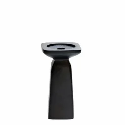 Kaarshouder Calama M zwart L10 x H10 x H18 cm – Vase the world