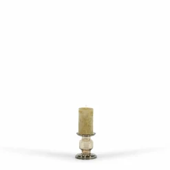 kandelaar glas Oyster 1 Rolls brown luster
