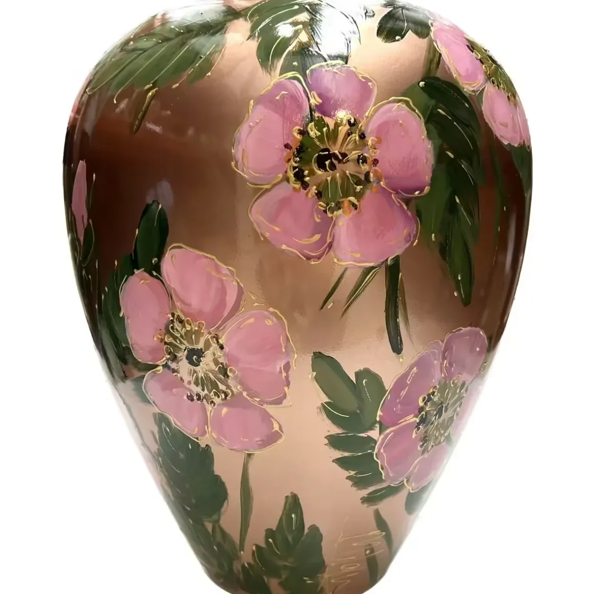 Kander M rosehip bronze Ø27,5 x H35 cm