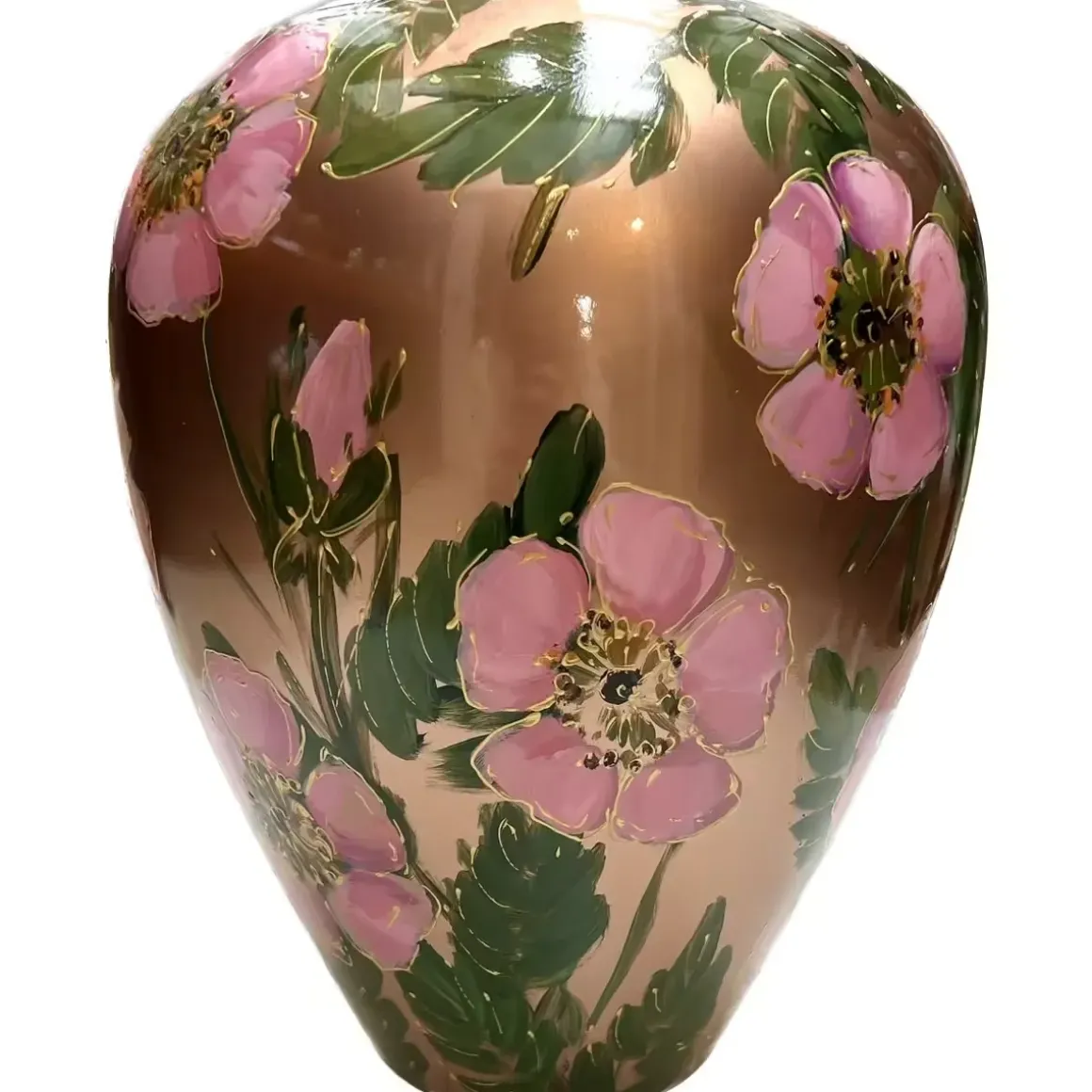 Kander M rosehip bronze Ø27,5 x H35 cm