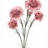 Kunstbloem Dianthus oud roze 60 cm