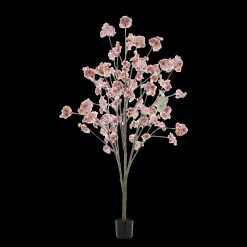 Kunst bloesem prunus boom roze 100 cm