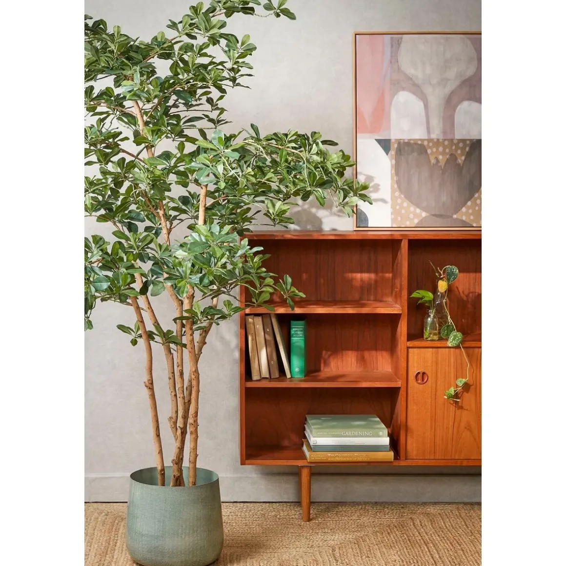 Kunstplant Olijfboom in Pot – H183 x Ø130 cm – Groen