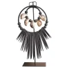 K32 Zwarte Octo Ketting ornament op voet standaard S