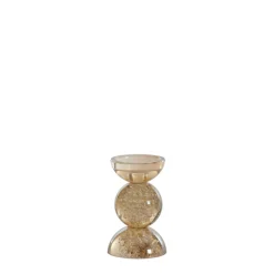 Light & Living | Kandelaar ITINGA glas amber luster s