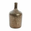 Light & Living Vaas Ø16×29 cm MOLUSI glas donker goud brons
