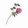 Losse kunstbloem pioenroos donker roze 68 cm
