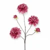 Losse zijde bloem Dahlia donker roze – 90 cm