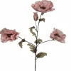 Losse zijden bloem poppy roze 107 cm