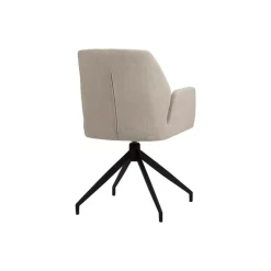 Luxe eetkamerstoel Storm Draaistoel Beige