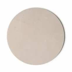 Marmer dienblad mooisa rond Ø30cm beige