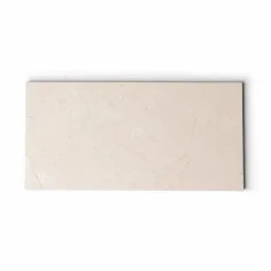 Marmer dienblad rechthoek M beige 15x30cm