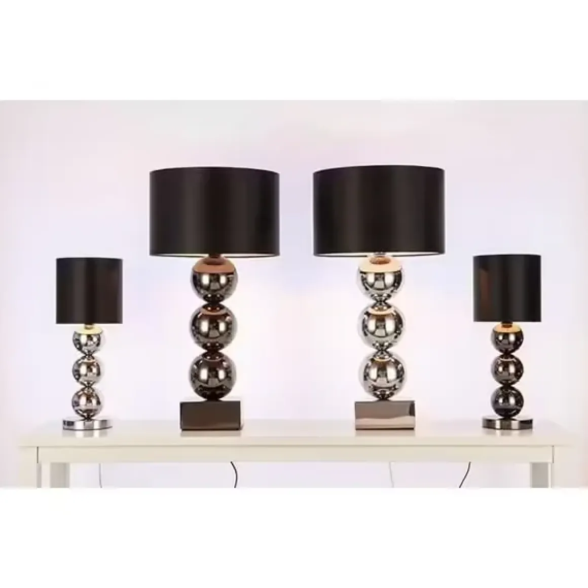 Mini Bollamp Chroom