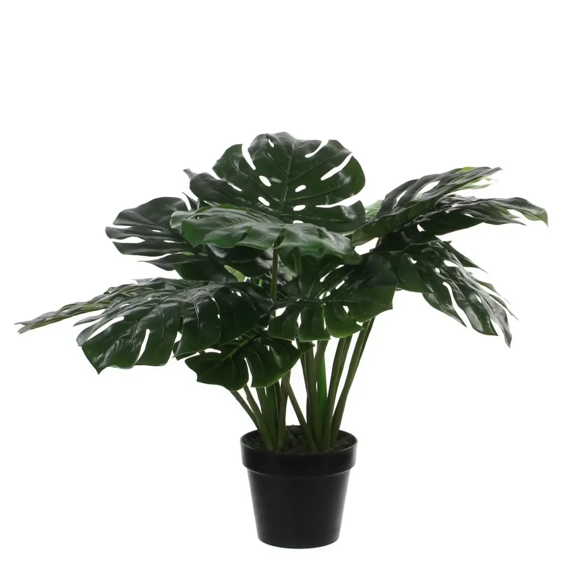 Monstera Kunstplant – H60 x Ø80 cm – Groen