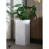 Mont Blanc shiny white L35 x B35 x H80cm Copy