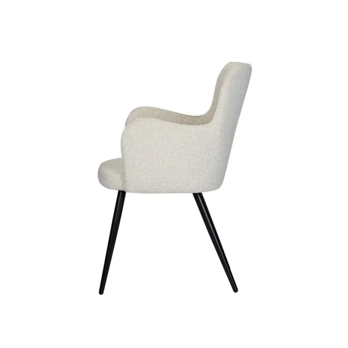 Oorfauteuil parelwit (Set van 2)
