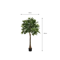 Pachira Kunstplant – H120 x Ø50 cm – Groen