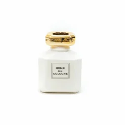 Parfum Vaas wit-goud #3