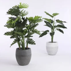 Philodendron Kunstplant – H120 x Ø80 cm – Groen