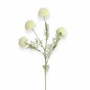 Pom Pom kunstbloem tak wit – 77 cm