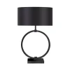 Ringlamp Zwart L