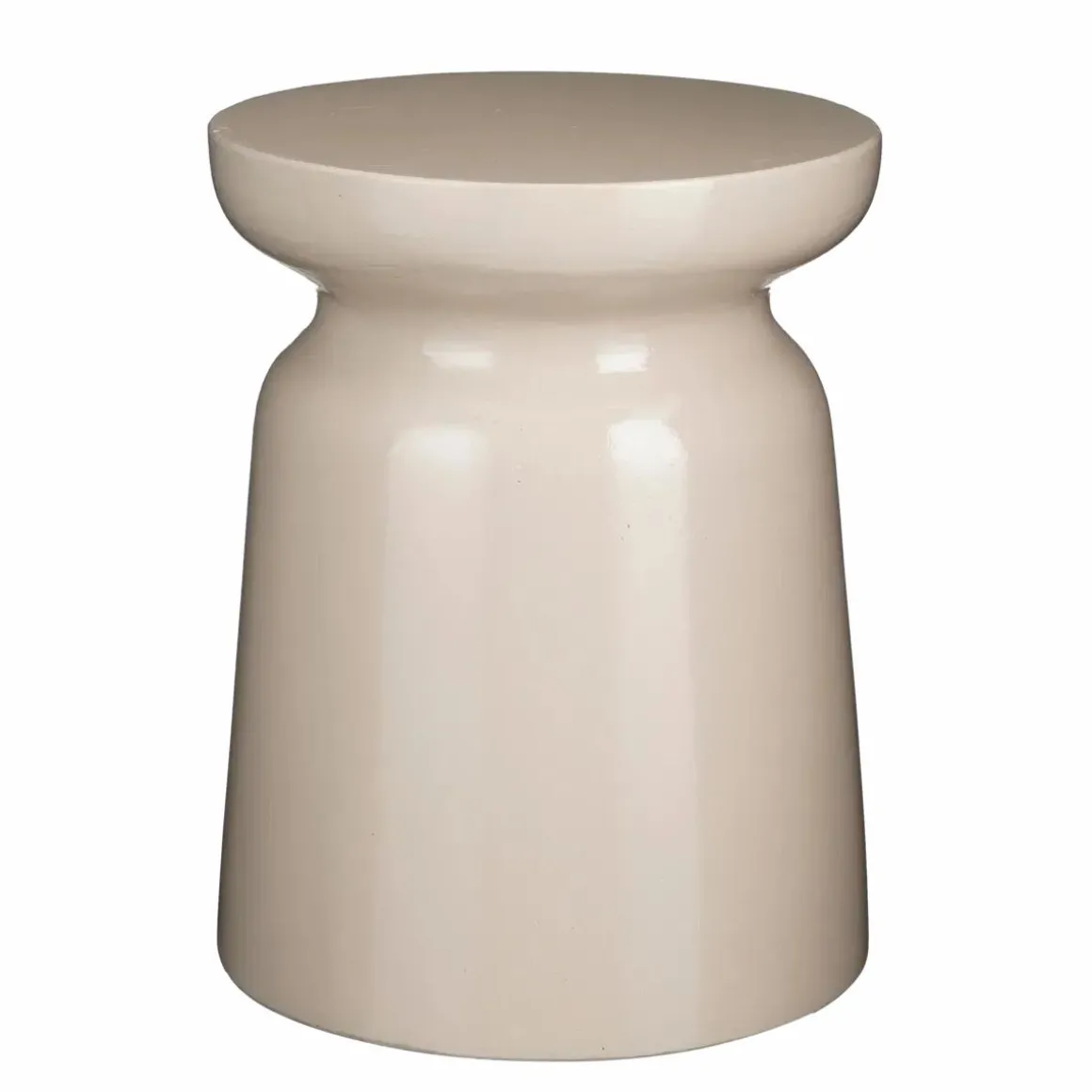 Stage Bijzettafel – H45 x Ø35 cm – Cement – Beige