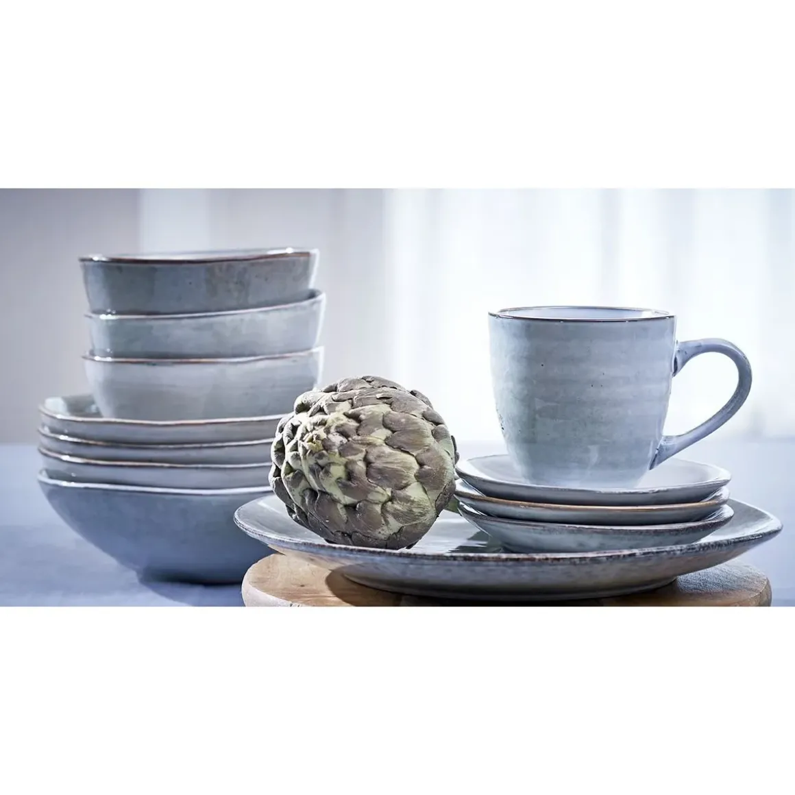 Tabo Serviesset 4 Persoons – Grijs